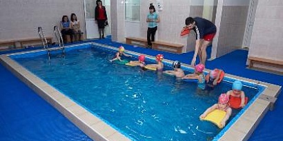 Открыта запись детей для занятий в бассейне